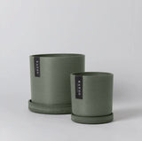 The Earth Tones | Pot & Saucer - Lazy Gardens