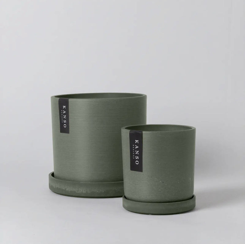 The Earth Tones | Pot & Saucer - Lazy Gardens