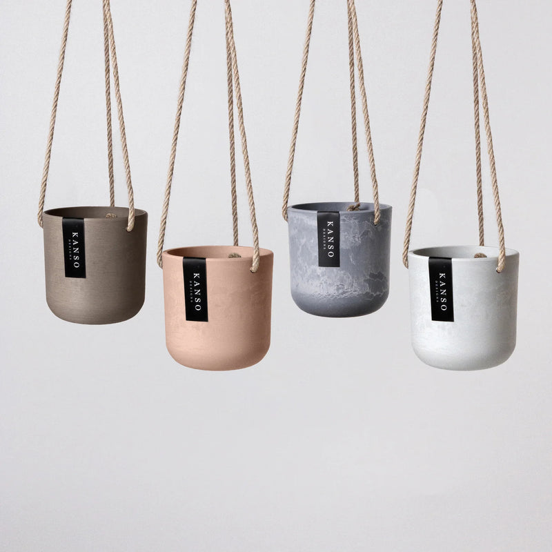 plant pots with hangers The Cliff Hangers