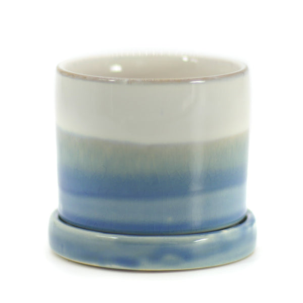 The Ocean Eyes | Pot & Saucer - Lazy Gardens